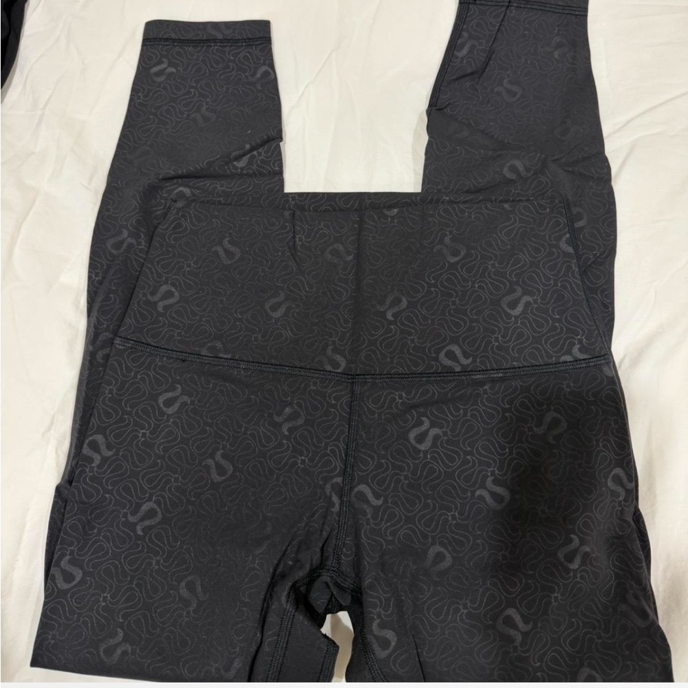Lululemon Align With Pockets High-Rise YOGO Emboss Leggings Size 6 25”